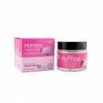 Крем для лица ампульный Ekēl Ampoule Cream Peptide с пептидами, банка 70мл