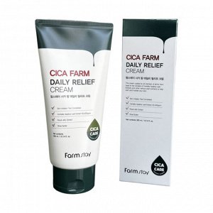 Farm Stay Крем для ежедневного ухода с центеллой азиатской Cica Farm Daily Relief Cream, 300 мл