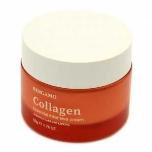 Bergamo Крем для лица с коллагеном Cream Collagen Essential Intensive, 50 гр