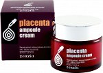 Jigott Ампульный крем для лица с Плацентой ZENZIA PLACENTA AMPOULE CREAM