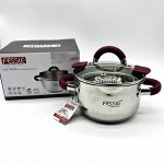 Кастрюля из нержавеющей стали с крышкой FESSLE диаметр 16 см (1,9 л)