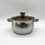Кастрюля из нержавеющей стали с крышкой FESSLE диаметр 20 см (3,6 л)