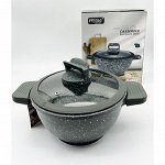 Кастрюля FESSLE диаметр 24 см с съемными силиконовыми ручками