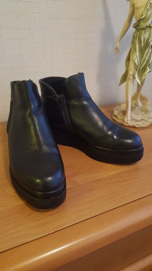 Итальянские зимние ботинки. 37р-р