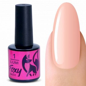 Гель-лак светящийся в темноте (Gel polish LUMI) #01, 8 ml