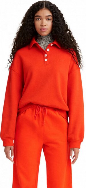 Джемпер женский STEVIE SWEATSHIRT ENAMEL ORANGE