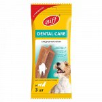 Titbit Лакомство д/соб Biff Dental Care Снек с говядиной д/мелк пород 45гр (1/18)