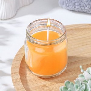 Свеча ароматическая в банке "Сочное манго"