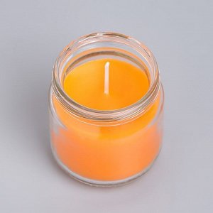 Свеча ароматическая в банке "Сочное манго"