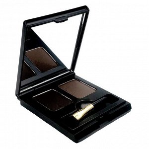 L’ocean Тени для бровей / Eye Brow Cake, 01 Black + Brown