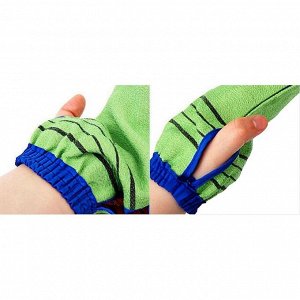 Shower Towel Мочалка-варежка для душа на резинке Body Glove Towel, розовый