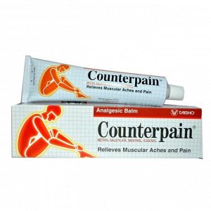 Taisho Обезбаливающий согревающий бальзам Counterpain / Analgesic Balm, 60 г