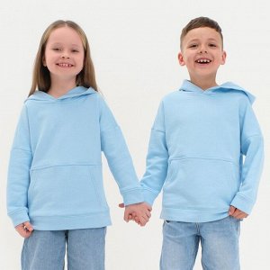 Худи детское KAFTAN Basic line 30 (98-104 см), голубое