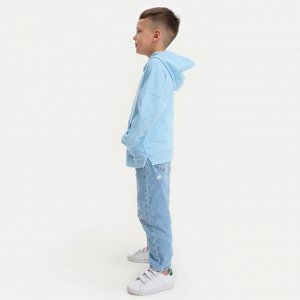 Худи детское KAFTAN Basic line 30 (98-104 см), голубое