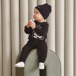 Комплект детский (джемпер, брюки, шапочка) Крошка Я "Little Boss".
