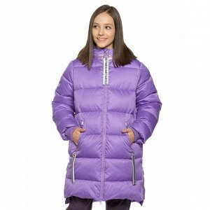 Пальто для девочек, рост, цвет фиолетовый