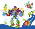 Конструктор строительный Building Blocks 72 детали