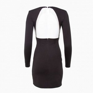 Платье женское с бахромой MINAKU: PartyDress цвет черный