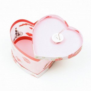 СИМА-ЛЕНД Коробка подарочная сердце Yes ,I do! со светодиодом, 15х12х15 см