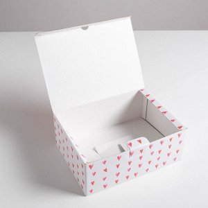 Коробка‒пенал «С любовью», 26 x 19 x 10 см