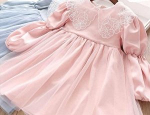 Платье нарядное для девочки розового цвета/ платье праздничное для девочки