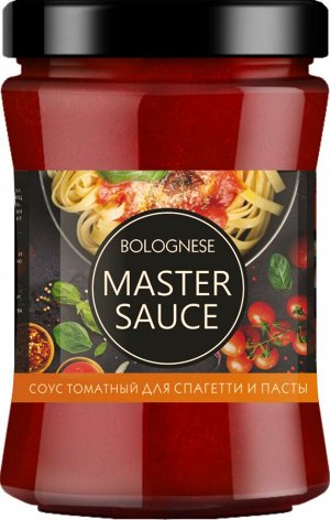 Соус томатный BOLOGNESE / 280 г / Master sauce / Сава