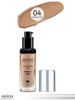 ARAVIA Professional Тональный крем для увлажнения и естественного сияния кожи PERFECT TONE, 04, foundation perfect, 30 мл. Аравия