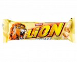 Шоколадный батончик с хрустящей вафлей покрытая белым шоколадом Nestle Lion White / Нестле Лион с карамелью 42 гр