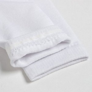 Набор носков MINAKU, 5 пар, цвет белый, р-р 38-40 (25 см)