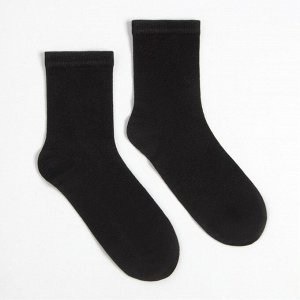 Набор носков MINAKU, 5 пар, цвет черный, р-р 38-40 (25 см)
