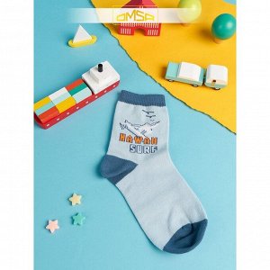 Носки детские OMSA kids Calzino 23Р64 Blu Сhiaro, размер 23-26