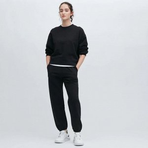 Женские спортивные штаны, черный (длина 64-66 см.)