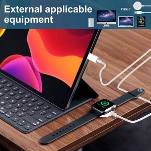 Кабель-зарядное устройство для Lightning Apple Watch Type C