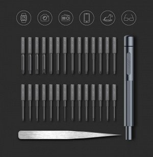 Набор отвёрток Xiaomi Jimi Home GNT30 Precision Dismantling Set, JM-GNT30