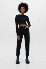 Базовые джинсы mom fit, pullandbear