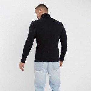 Водолазка мужская MINAKU: Basic line MAN цвет чёрный