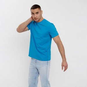 Футболка мужская MINAKU REGULAR FIT: бирюза