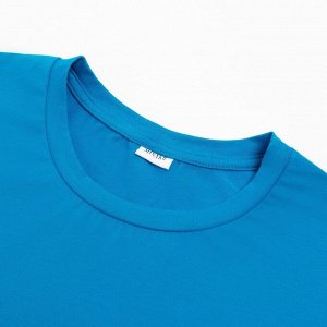 Футболка мужская MINAKU REGULAR FIT: бирюза