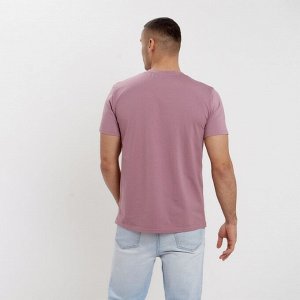 Футболка мужская MINAKU REGULAR FIT: пурпурная