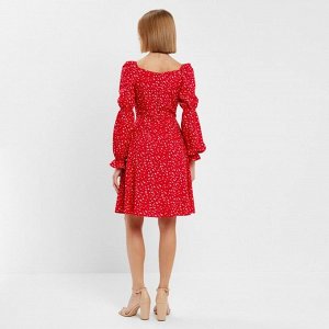 Платье женское мини MINAKU: Enjoy цвет красный