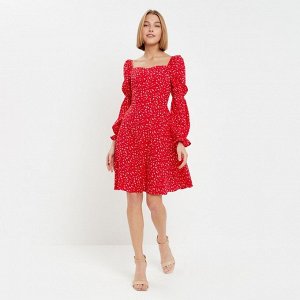 Платье женское мини MINAKU: Enjoy цвет красный