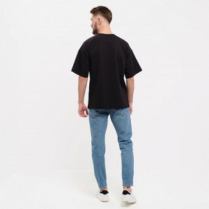 Футболка мужская KAFTAN "Be strong", черный.