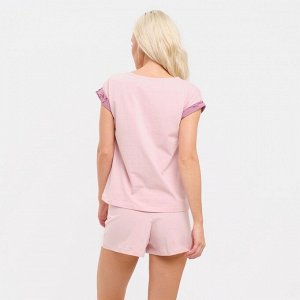 Пижама женская (футболка и шорты) KAFTAN "Pink".