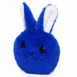 Мягкая игрушка-брелок «Зайчик», цвет синий, 14 см