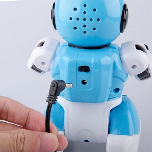 Мини-программируемая многофункциональная игрушка-робот/Робот радиоуправляемый «Минибот», световые и звуковые эффекты