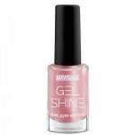 Лак для ногтей GEL SHIINE 106 Розовый с жемчужным перламутром