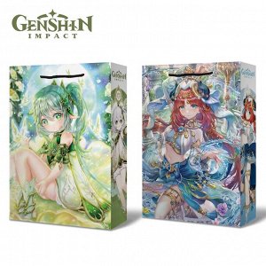 Подарочный пакет "Genshin Impact" №5, 41x27,5 см