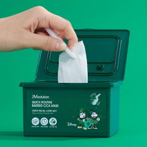 JMsolution Quick Routine Barrier Cica Mask Тканевая маска успокаивающая с центеллой