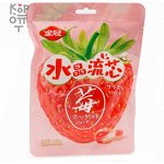 Жевательная конфета с начинкой из Клубники
