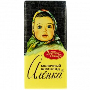 Алёнка шоколад молочный 90гр